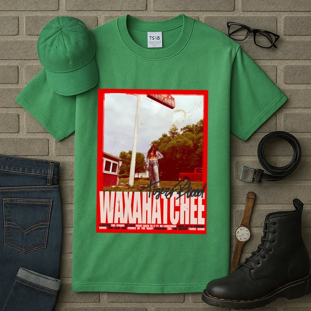 Waxahatchee Tigers Blood Design Tall T-Shirt