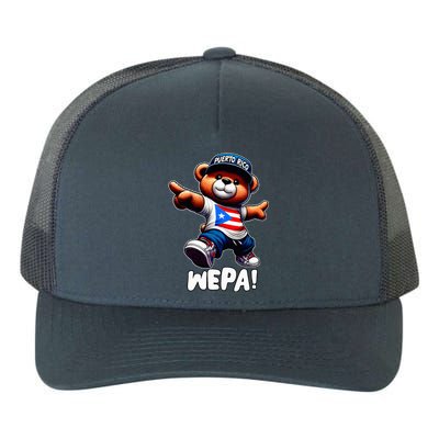 Wepa Teddy Bear Puerto Rico Flag Boricua Puerto Rican Yupoong Adult 5-Panel Trucker Hat