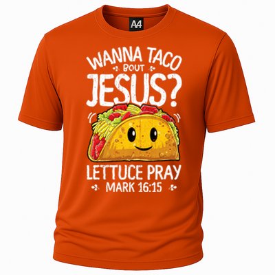 Wanna Taco Bout Jesus Cinco De Mayo Cooling Performance Crew T-Shirt