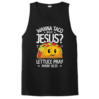 Wanna Taco Bout Jesus Cinco De Mayo PosiCharge Competitor Tank