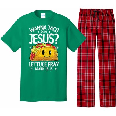 Wanna Taco Bout Jesus Cinco De Mayo Pajama Set