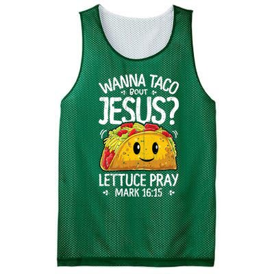 Wanna Taco Bout Jesus Cinco De Mayo Mesh Reversible Basketball Jersey Tank