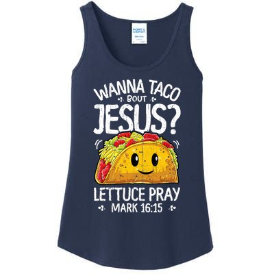 Wanna Taco Bout Jesus Cinco De Mayo Ladies Essential Tank