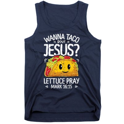 Wanna Taco Bout Jesus Cinco De Mayo Tank Top