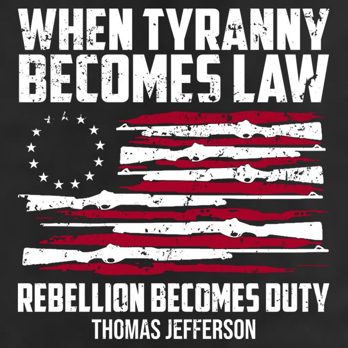 When Tyranny Becomes Law Rebellion Becomes Duty Thomas Jefferson 11oz C Handle Ceramic Mug