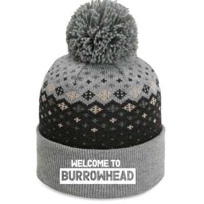 Welcome To Burrowhead Cincy Cincinnati Football Fans The Baniff Cuffed Pom Beanie