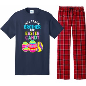 Will Trade Brother for Easter Candy Eggs Boy Girl Pajama Set