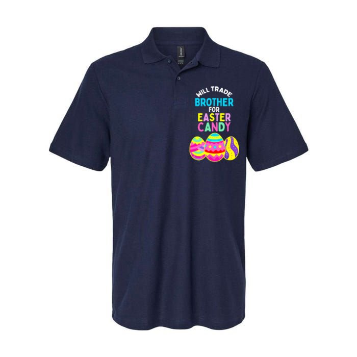 Will Trade Brother for Easter Candy Eggs Boy Girl Softstyle Adult Sport Polo