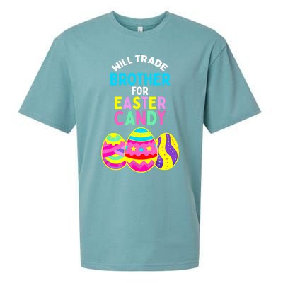 Will Trade Brother for Easter Candy Eggs Boy Girl Sueded Cloud Jersey T-Shirt