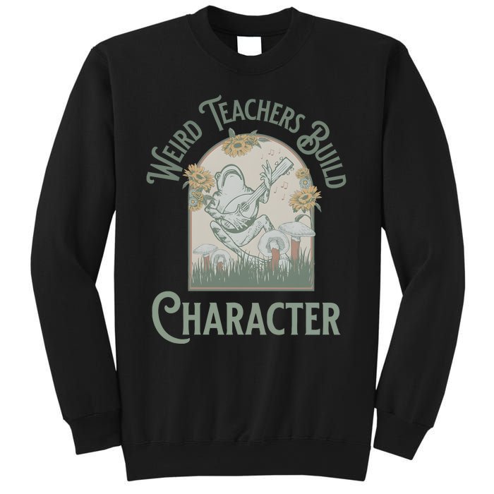 Weird Teachers Build Character Science Teacher Sweatshirt