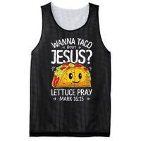 Wanna Taco Bout Jesus Cinco De Mayo Christian Mesh Reversible Basketball Jersey Tank