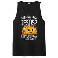 Wanna Taco Bout Jesus Cinco De Mayo Christian PosiCharge Competitor Tank