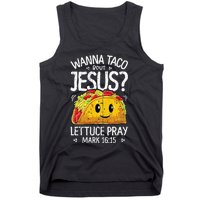 Wanna Taco Bout Jesus Cinco De Mayo Christian Tank Top