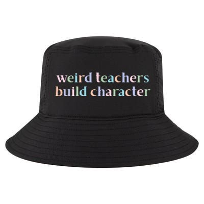 Weird Teachers Build Character Funny Cool Comfort Performance Bucket Hat