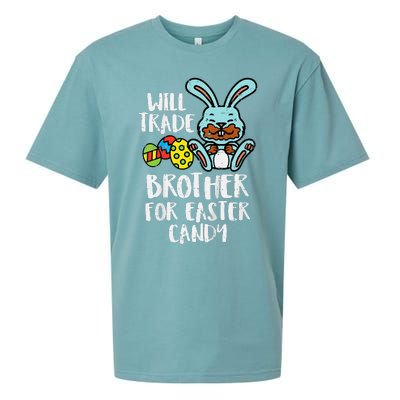 Will Trade Brother For Easter Candy Sueded Cloud Jersey T-Shirt