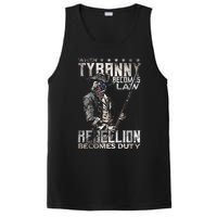 When Tyranny Becomes Law Rebellion Becomes Duty (On Back) PosiCharge Competitor Tank