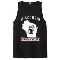 Wisconsin The Badger State Established 1848 PosiCharge Competitor Tank