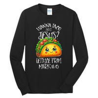 Wanna Taco Bout Jesus Christian Humor Letucce Pray Tall Long Sleeve T-Shirt