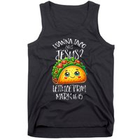 Wanna Taco Bout Jesus Christian Humor Letucce Pray Tank Top