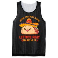 Wanna Taco Bout Jesus Cinco De Mayo Women Men Christian Mesh Reversible Basketball Jersey Tank