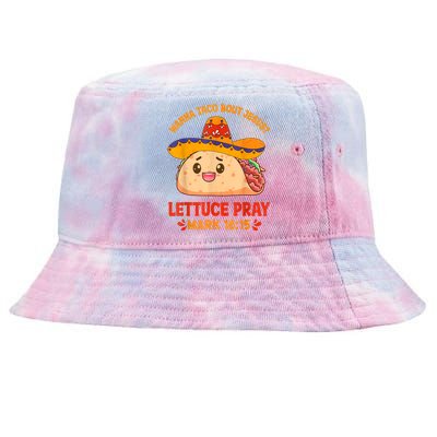 Wanna Taco Bout Jesus Cinco De Mayo Women Men Christian Tie-Dyed Bucket Hat