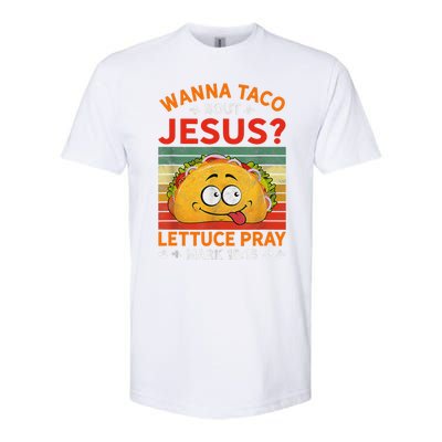 Wanna Taco Bout Jesus Funny Softstyle CVC T-Shirt