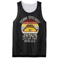 Wanna Taco Bout Jesus Cinco De Mayo Christian Mesh Reversible Basketball Jersey Tank