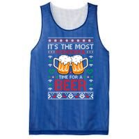 Wonderful Time Beer Ugly Christmas Sweaters Gift Mesh Reversible Basketball Jersey Tank