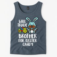 Will Trade Brother For Easter Candy Funny Family Tank Top