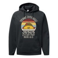 Wanna Taco Bout Jesus Cinco De Mayo Women Christian Performance Fleece Hoodie