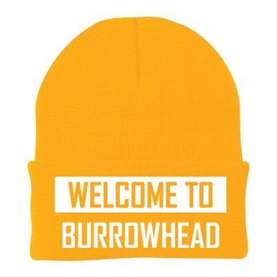 Welcome To Burrowhead Cincy Cincinati Knit Cap Winter Beanie