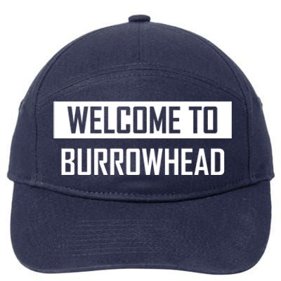 Welcome To Burrowhead Cincy Cincinati 7-Panel Snapback Hat