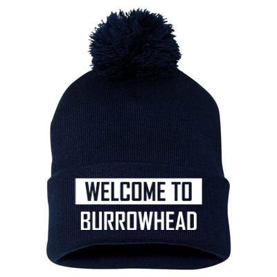 Welcome To Burrowhead Cincy Cincinati Pom Pom 12in Knit Beanie