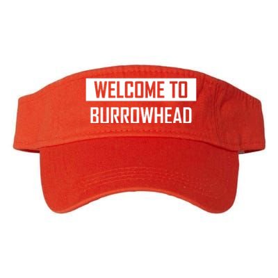 Welcome To Burrowhead Cincy Cincinati Valucap Bio-Washed Visor