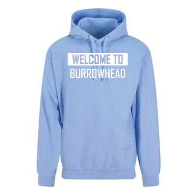 Welcome To Burrowhead Cincy Cincinati Unisex Surf Hoodie