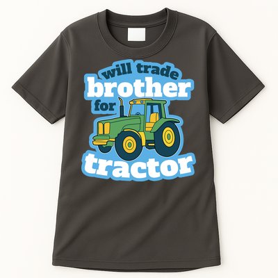 Will Trade Brother For Tractor Funny Tall T-Shirt