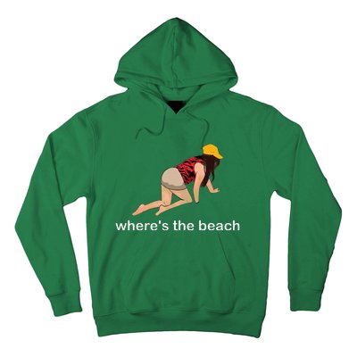 WhereS The Beach Hoodie