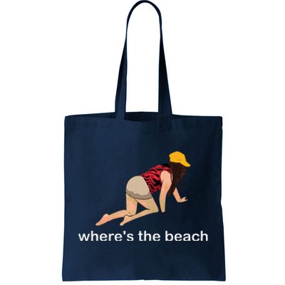 WhereS The Beach Tote Bag