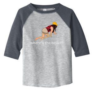 WhereS The Beach Toddler Fine Jersey T-Shirt