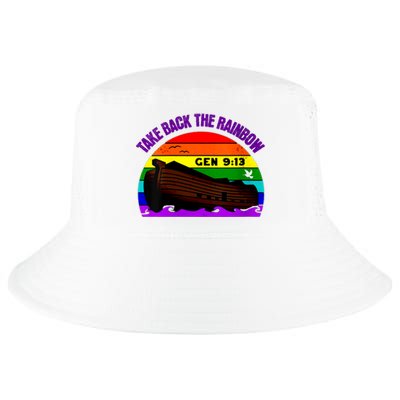 Womens Take Back The Rainbow Pride In Gods Covenant And Promise Cool Comfort Performance Bucket Hat