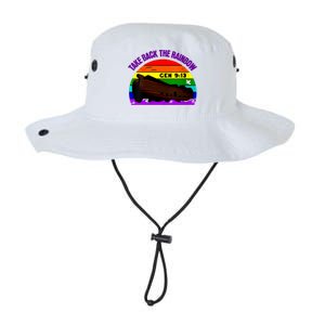 Womens Take Back The Rainbow Pride In Gods Covenant And Promise Legacy Cool Fit Booney Bucket Hat