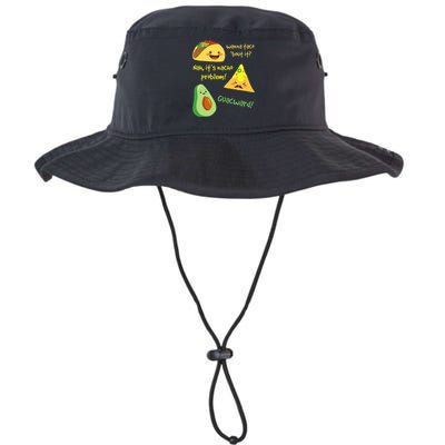 Wanna Taco Bout It Nacho Problem! Funny Avocado Food Pun Legacy Cool Fit Booney Bucket Hat