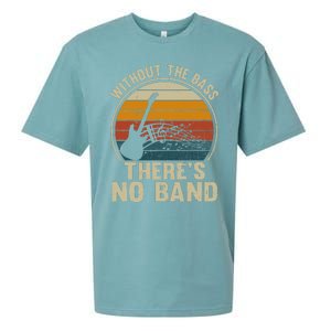 Without The Bass ThereS No Band Bass Guitar Lover Sueded Cloud Jersey T-Shirt