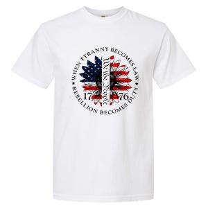 When Tyranny Becomes Law Rebellion Becomes Duty Garment-Dyed Heavyweight T-Shirt