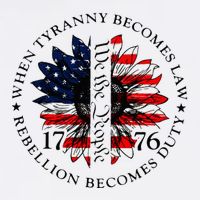 When Tyranny Becomes Law Rebellion Becomes Duty Garment-Dyed Heavyweight T-Shirt