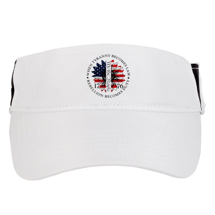 When Tyranny Becomes Law Rebellion Becomes Duty Adult Drive Performance Visor
