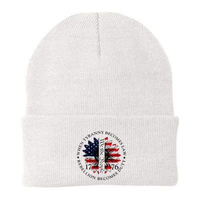 When Tyranny Becomes Law Rebellion Becomes Duty Beanie
