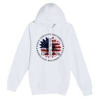 When Tyranny Becomes Law Rebellion Becomes Duty Premium Pullover Hoodie