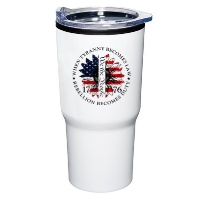 When Tyranny Becomes Law Rebellion Becomes Duty Tumbler
