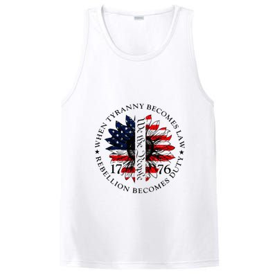When Tyranny Becomes Law Rebellion Becomes Duty PosiCharge Competitor Tank